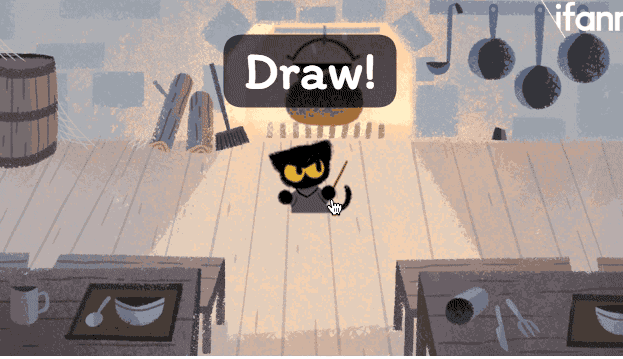 google 万圣节 doodle