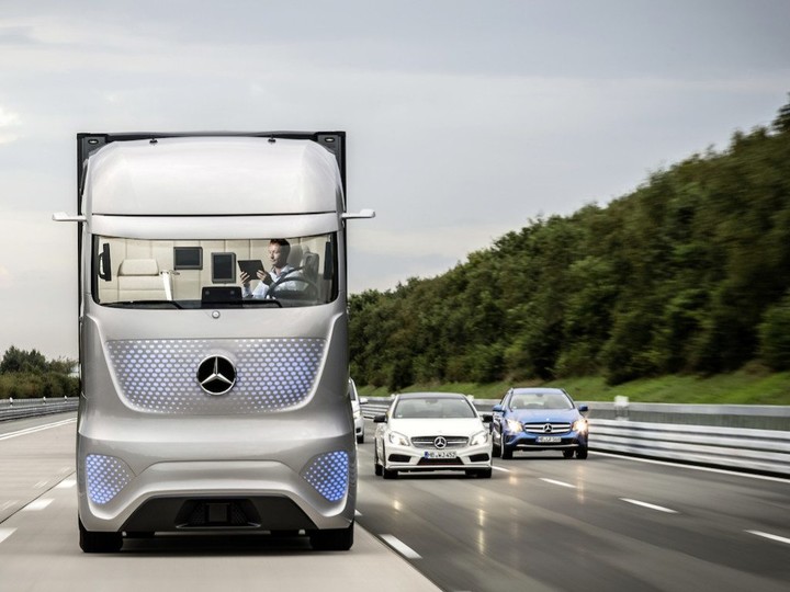 self driving truck