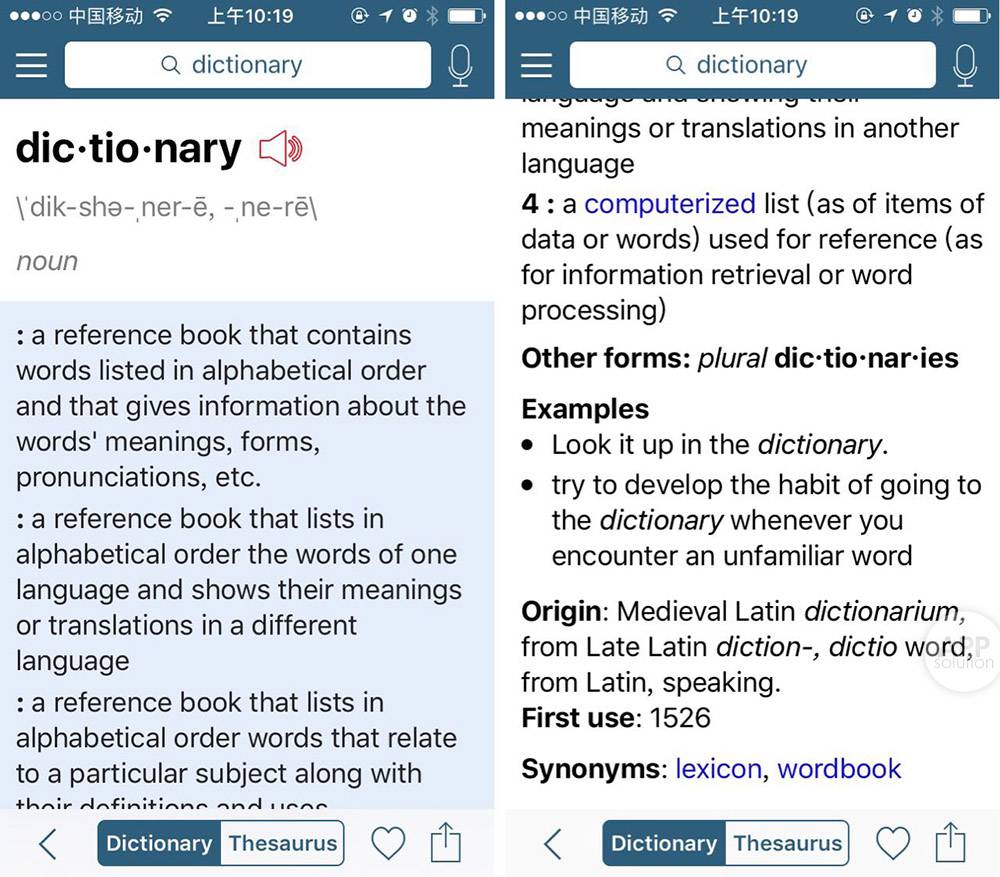 韦氏词典 最权威的英语词典app 谷大白话也在用 Ios Android 爱范儿