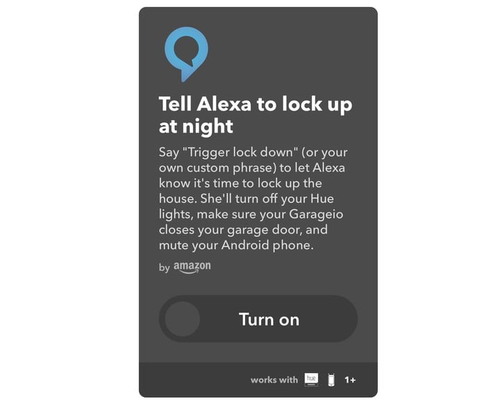 亚马逊作为“Partner”开发的关于 Alexa 的 Applets,帮助用户解决线下问题。