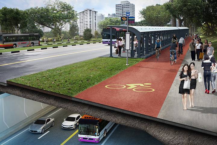Singapore bike highway