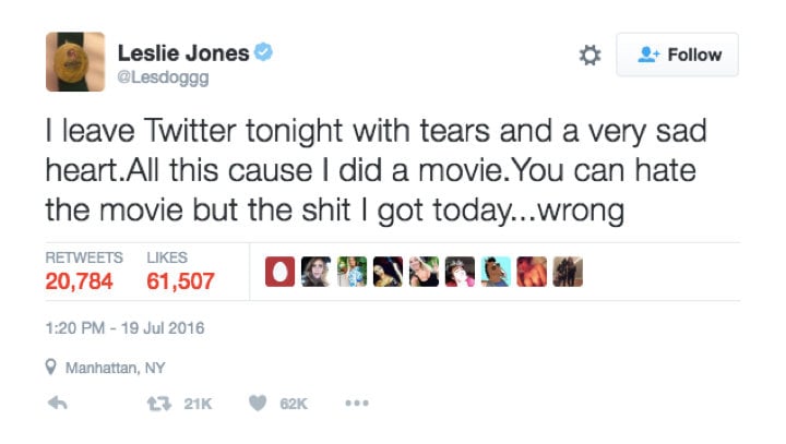 leslie jones left twitter