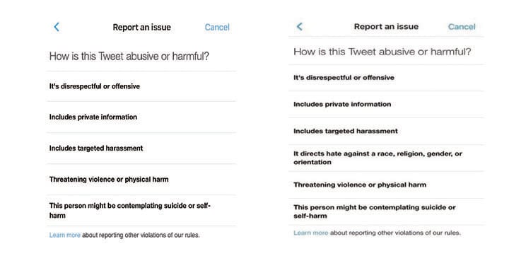 twitter report