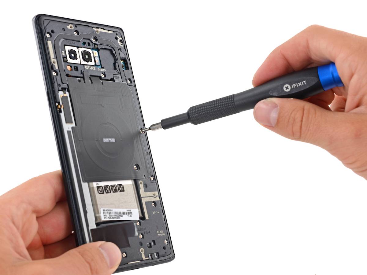 三星note 8 拆解 零件更好换 电池更安全 爱范儿
