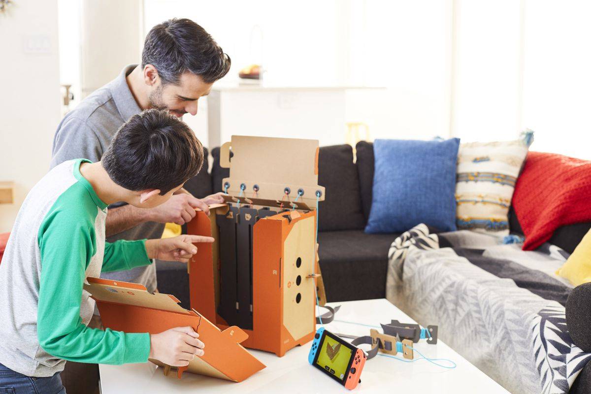 Nintendo Labo 诞生始末：任天堂这个纸皮玩具还真不是瞎搞的| 爱范儿