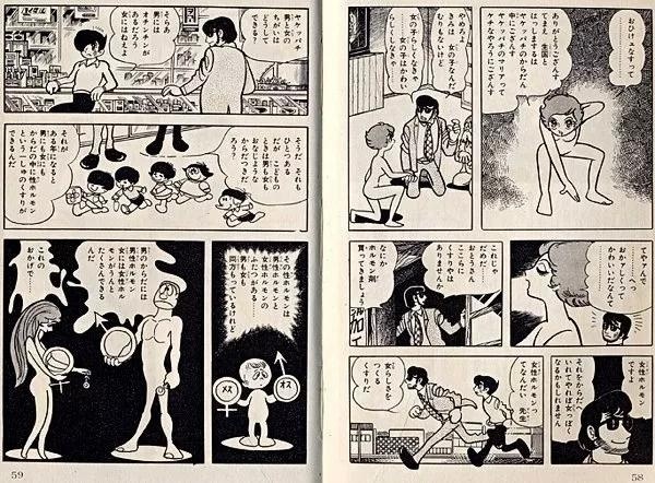 1970 年,手冢治虫在《少年 champion》上连载《烧野矢八的玛利亚》