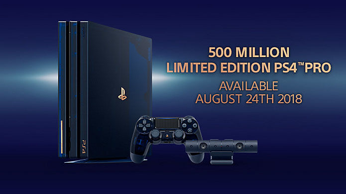 PS4 Pro限定版「500 Million Limited Edition」-