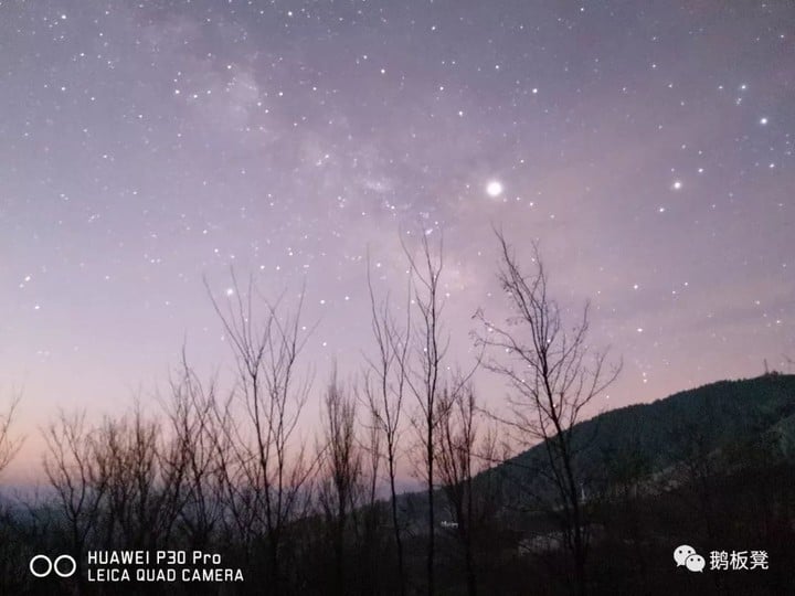 普通人能用华为P30拍出银河么？这是我们在北京实拍的结果