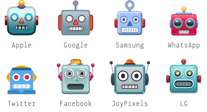 TypeBites #03 方头方脑的机器人 emoji 是怎么来的？
