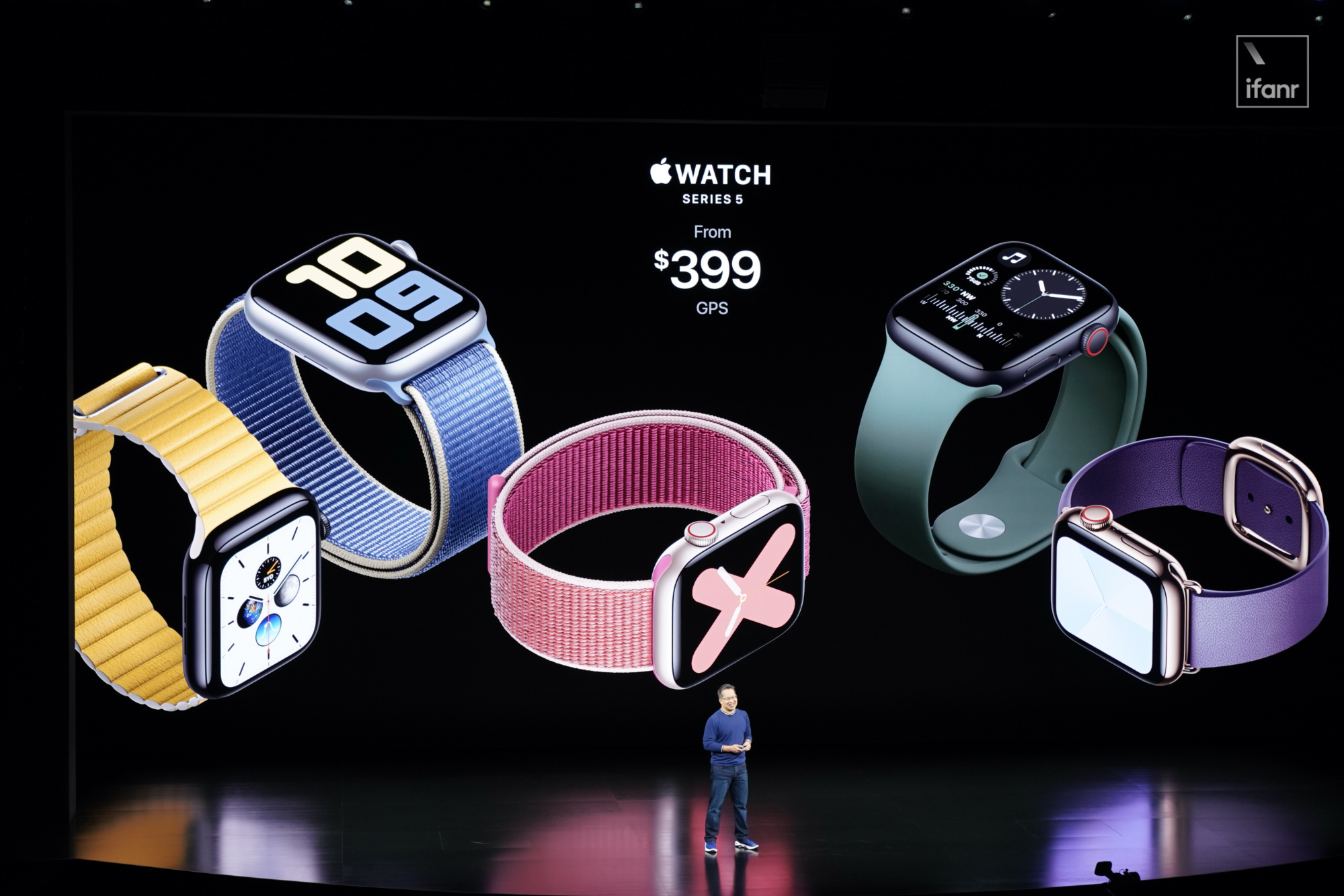 Apple Watch Series 5 发布：新增两种新材质，最高售价破万元| 爱范儿