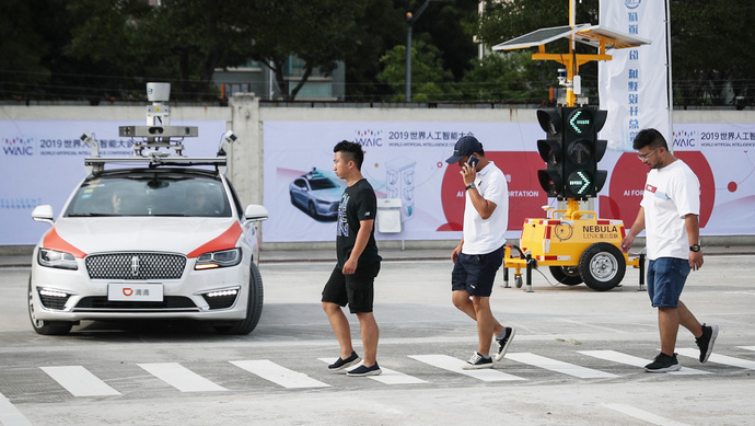 滴滴将在上海推出自动驾驶出租车