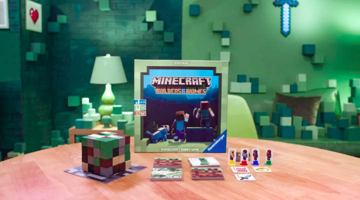 微软推出 Minecraft 主题桌游