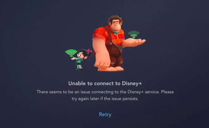 Disney+ 上线首日遭遇故障