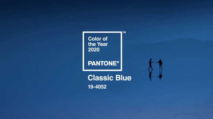 Pantone 发布 2020 年度颜色：经典蓝（Classic Blue）