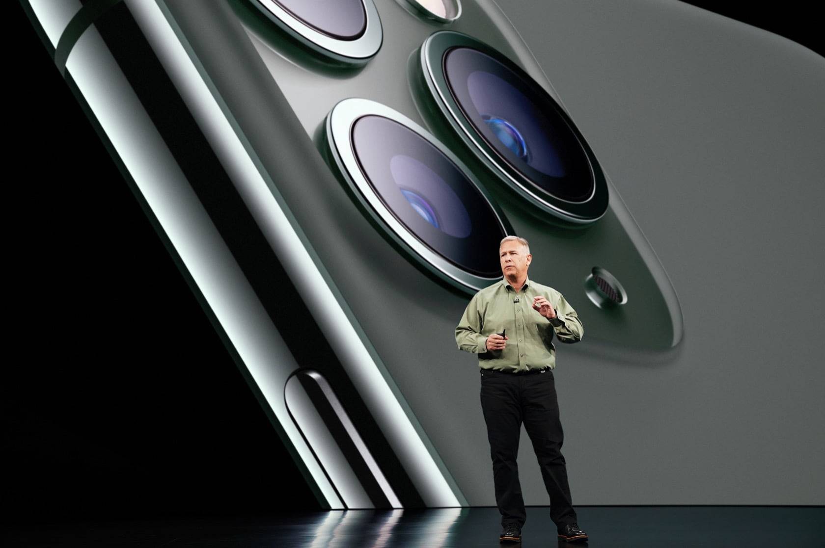 Apple Keynote Event Phil Schiller iPhone 11 Pro 091019 - Quando premi l’otturatore per scattare una foto, il telefono ha problemi di matematica