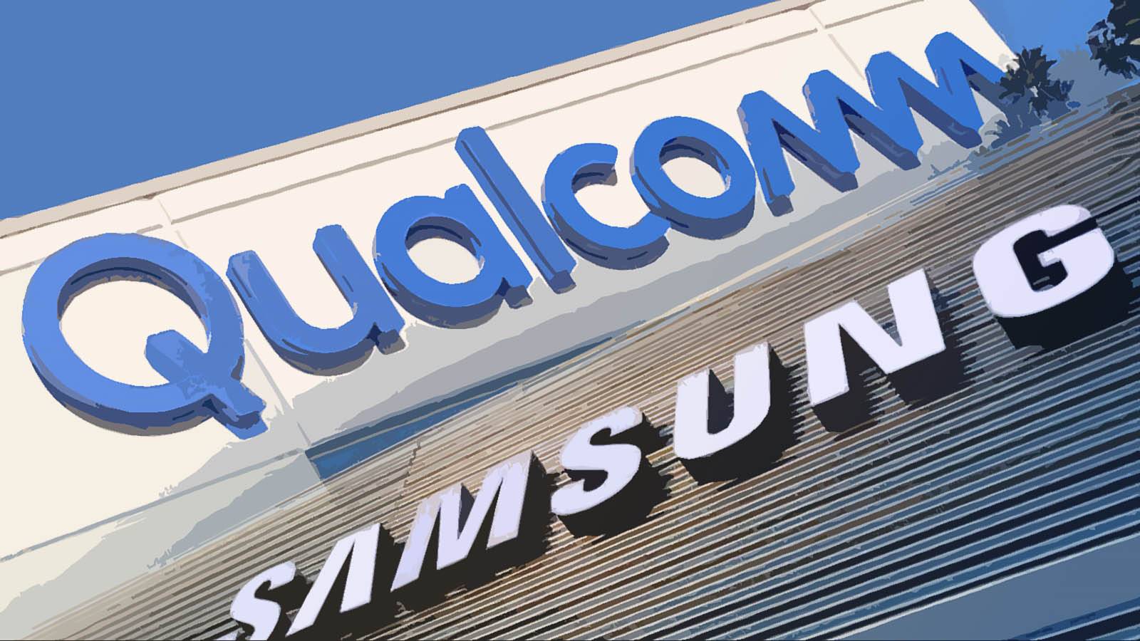 Qualcomm Samsung Logos - Senza Qualcomm Snapdragon 888, cosa diavolo c’è nel cuore di Samsung?