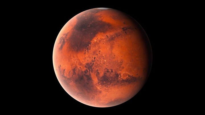 火星什么样子的照片图片