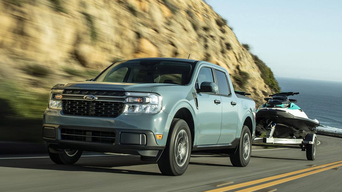 Ford bringt kompakten Hybrid-Pickup Maverick auf den Markt: kleine Größe, große Energie - fordtm