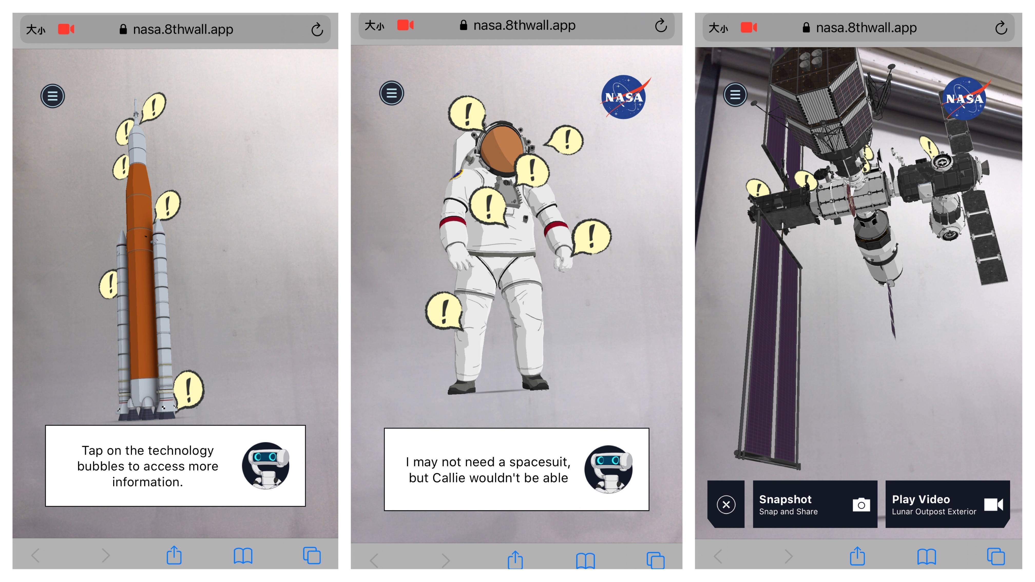 RT2 - La NASA rilascia la prima graphic novel interattiva, puoi trovarti faccia a faccia con robot, tute spaziali e avamposti lunari