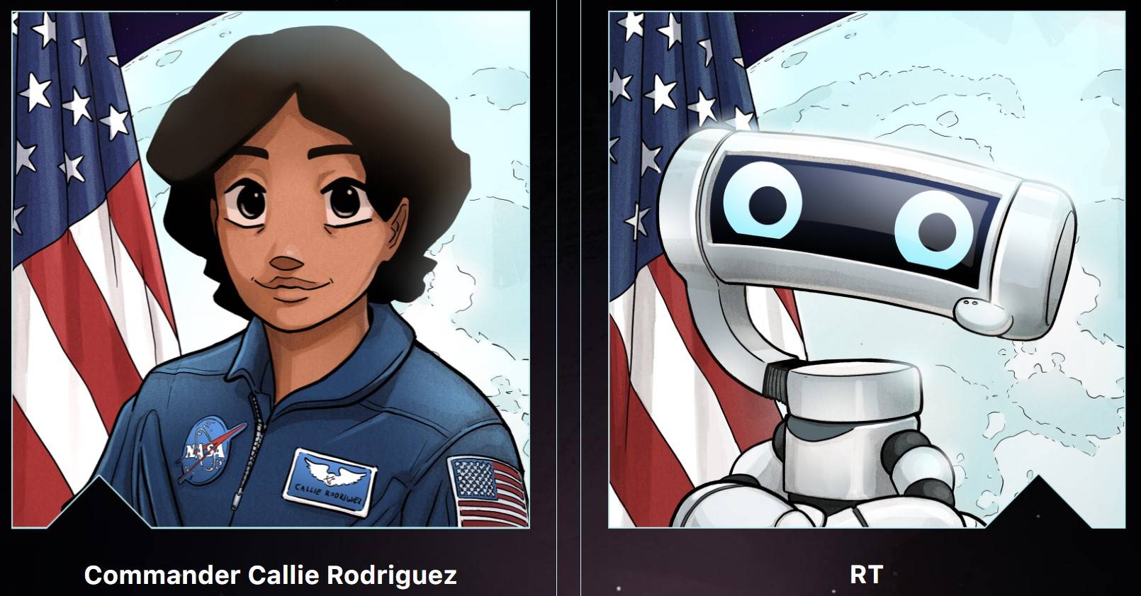 introduce - La NASA rilascia la prima graphic novel interattiva, puoi trovarti faccia a faccia con robot, tute spaziali e avamposti lunari