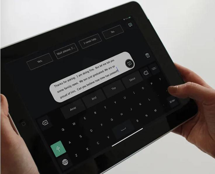 Mit diesem Kit können Menschen mit Behinderungen das iPad mit Eye-Tracking verwenden - Tob4