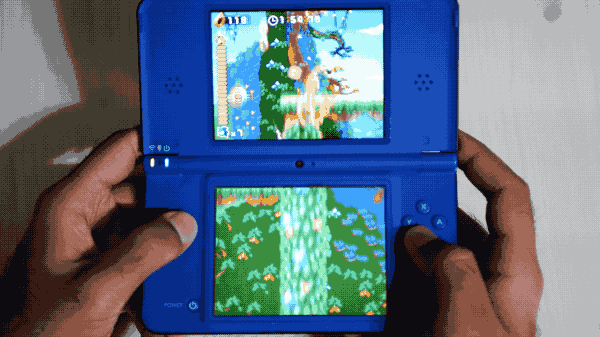 Sonic Rush NDS Nintendo DS DSi XL GamePlay 4K.2018 11 27 15 03 15 - Uno schermo può risolvere il problema, perché usarne due?