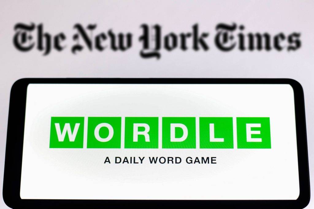 0218wordleNYT 3 - Dopo che il gioco di successo notturno Wordle è stato acquistato dal New York Times, i giocatori non erano contenti