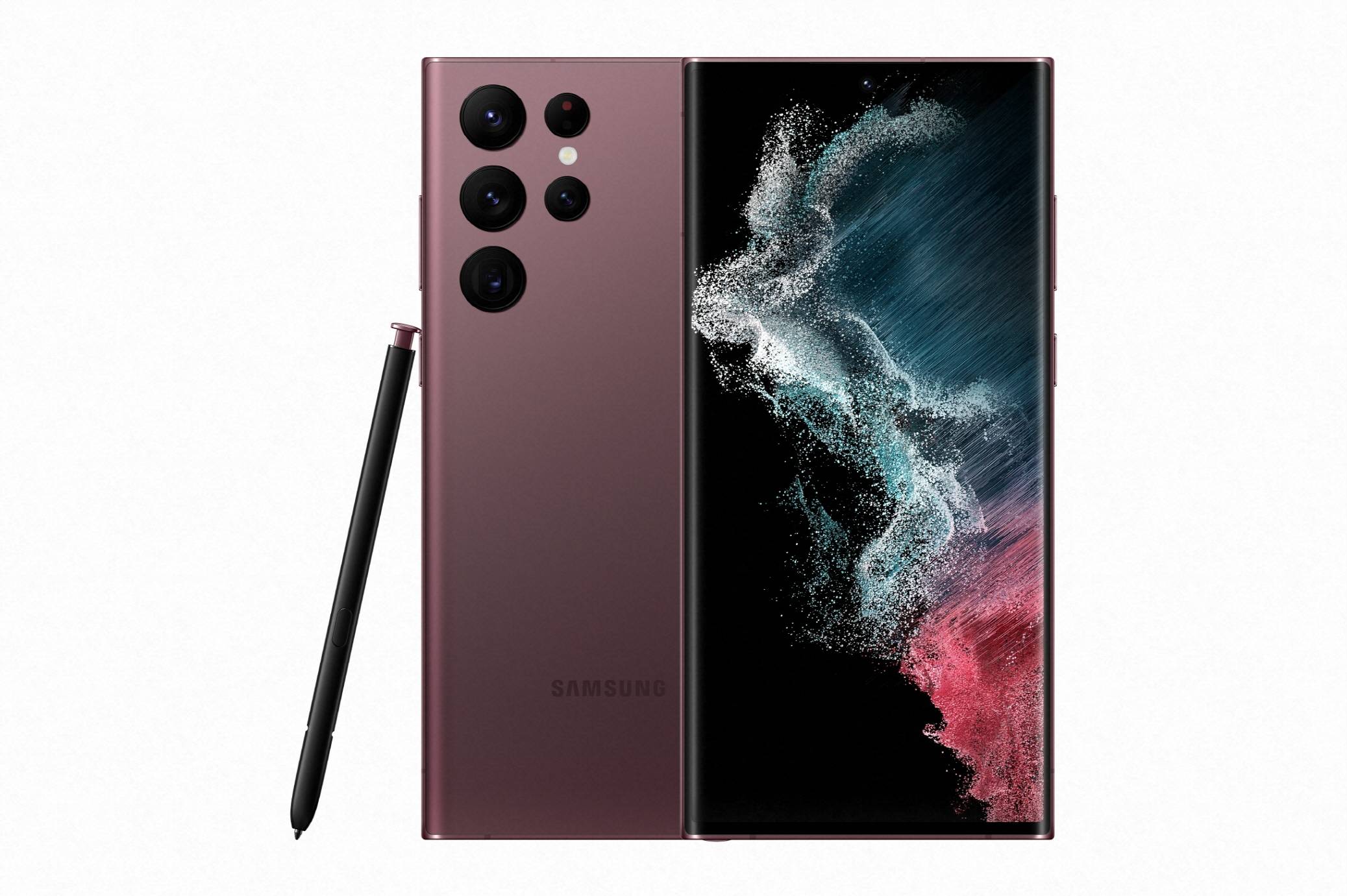 Samsung Galaxy S22 Ultra Burgundy - La serie Note potrebbe scomparire, ma la scrittura a mano è ancora il futuro di Samsung