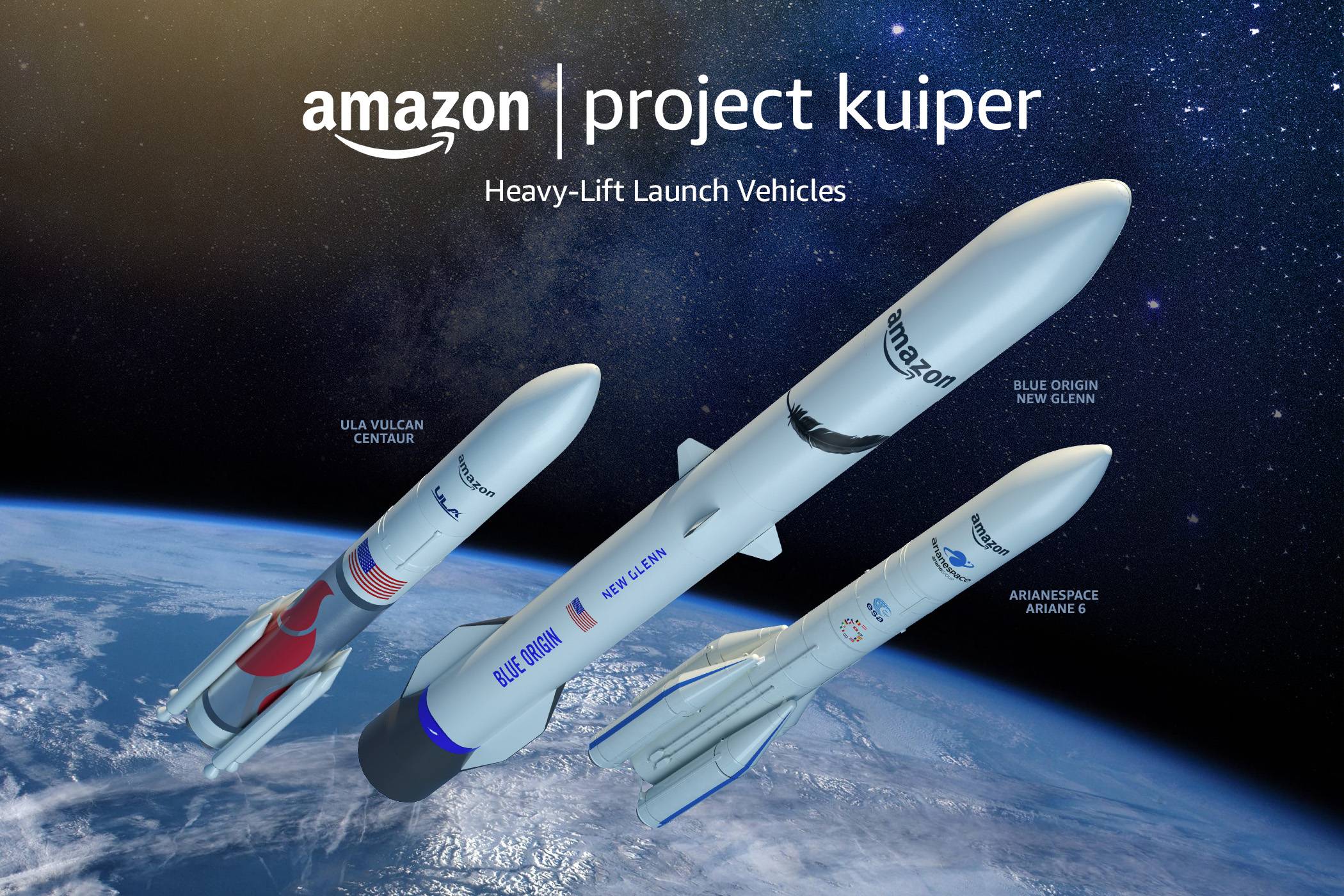 Project Kuiper Heavy Lift Launch Vehicles - Finalizzato il WWDC di Apple / Musk si unisce al consiglio di Twitter / Amazon formerà Internet via satellite
