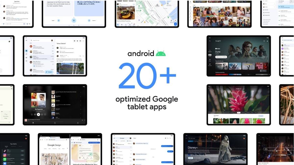 Vollständiger Rekord der Google I/O 2022: Android spielt Multi-Device-Collaboration und neue Hardware wird zum Protagonisten des Publikums - google apps tablets update image 1652263187836