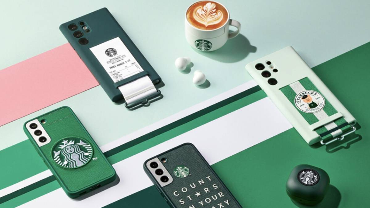 0628SamsungStarbucks title - Samsung ha co-branded Starbucks e anche le custodie protettive di telefoni cellulari e cuffie devono essere al gusto di caffè