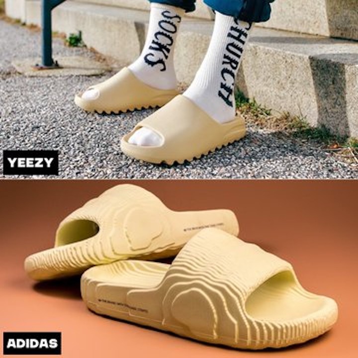 侃爷怒骂 adidas 抄袭 YEEZY，都是拖鞋，哪抄了？