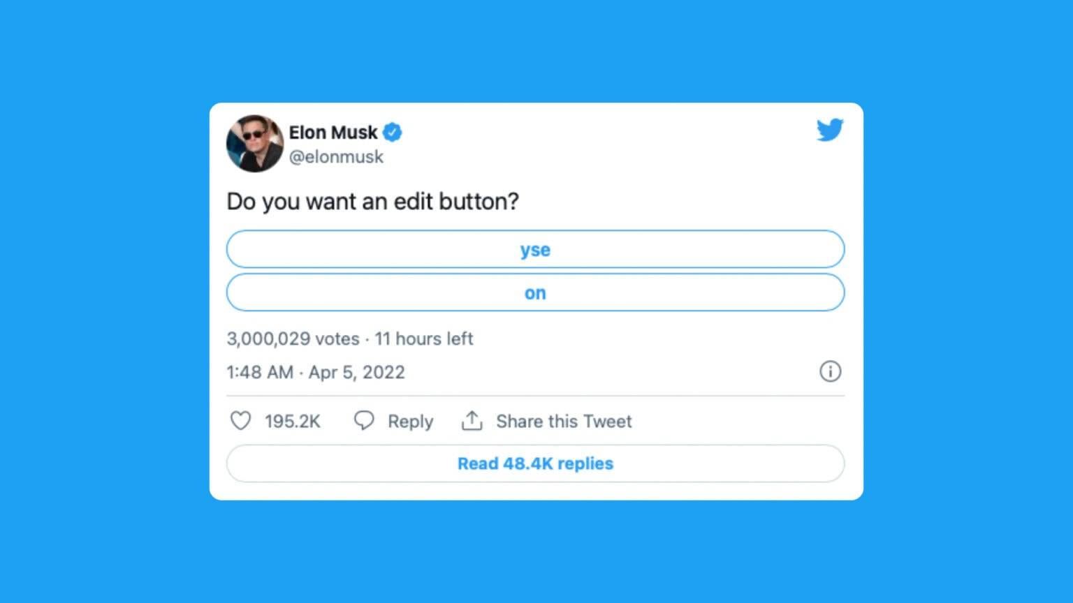 Endlich gekauft! Musk übernimmt offiziell die Verantwortung für Twitter, eine vollständige Überprüfung des Serienumkehrdramas - Musk Twitter edit button