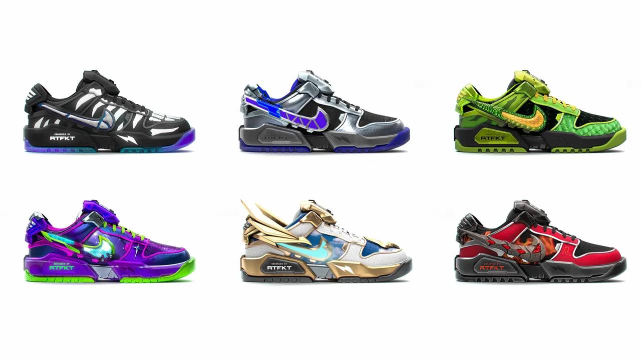 side alltogether - Senza vendere scarpe, Nike è diventata il marchio più redditizio di NFT