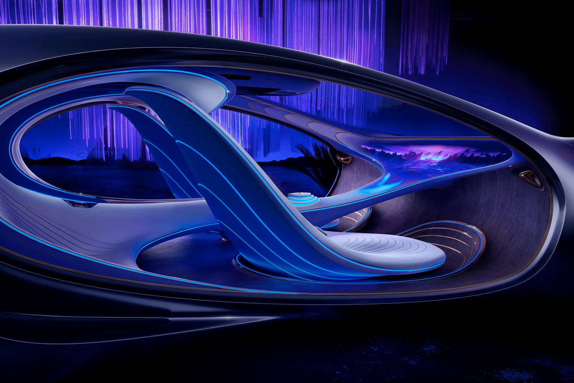 avt14 - Il collegamento da sogno tra “Avatar 2” e Mercedes-Benz! Questa squamosa concept car è sulla strada