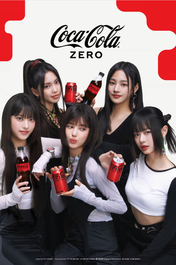可口可乐韩国代言人图片