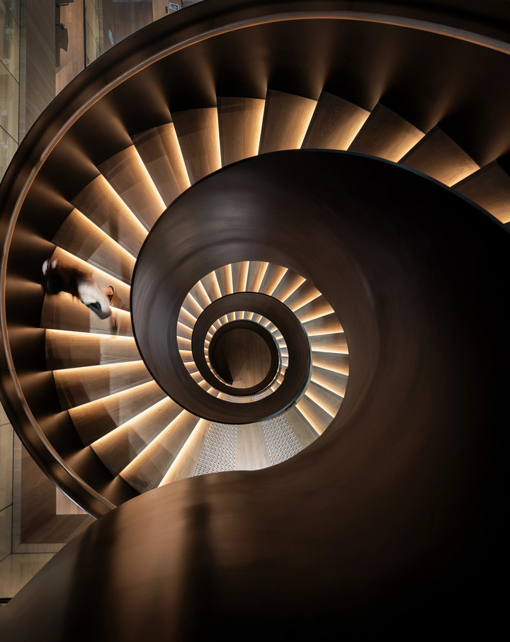 St James Power Station Helical Staircase 2