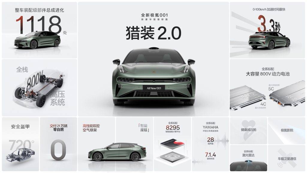 全新极氪 001 上市!充电速度全球第一,但价格才是最大惊喜 | 爱范儿