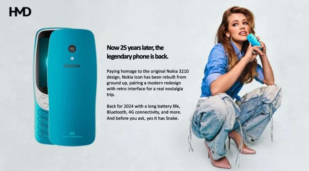 Wir schreiben das Jahr 2024, aber Nokia hat ein Telefon aus dem Jahr 1999 erneut auf den Markt gebracht - 202442894621580