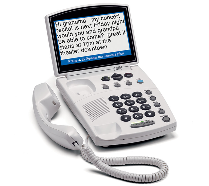 目前在售的 CapTel 840PLUS 型号聋人电话,支持常规电话线,无需互联网。CapTel 公司的其他机型均需要高速互联网。