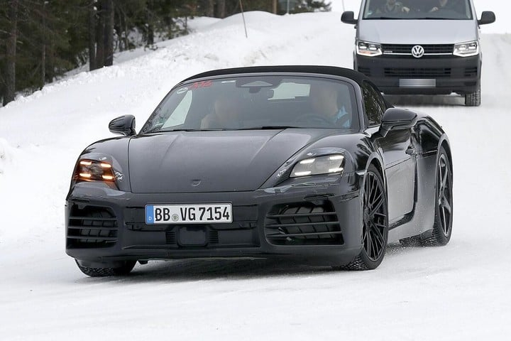 porsche boxster elettrica