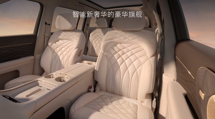 能淋浴、有地暖,上汽最强旗舰智己 LS9 上市, 32.28 万元起 6 18 3