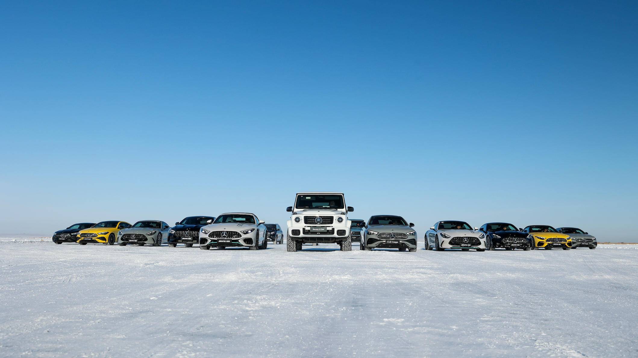 2 亿人民币、117 辆车，奔驰在冰天雪地里整了个大活儿